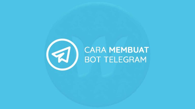 cara membuat bot telegram