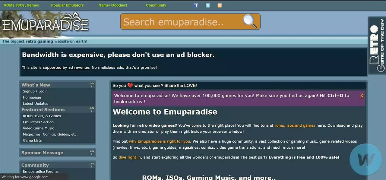 Situs Download Game PPSSPP Emuparadise