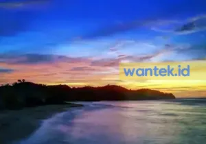 4 Panorama Sunset Pantai Tambakrejo, Blitar